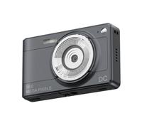 Fangxuee Cámara Digital 1080P, Videocámara de 56 MP, Pantalla IPS de 2,8 Pulgadas, Zoom Digital 8X, Regalo para Niños, Color Negro.
