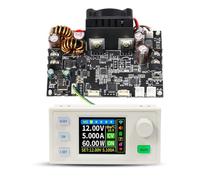 Fangxuee Convertidor Reductor-Elevador de CC CNC XY3607FS, 7 A, 252 W, Regulador de Potencia de Laboratorio, Módulo de Carga de Voltaje y Corriente Constantes.