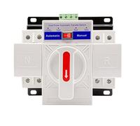 Fangxuee Disyuntor LYQ1-63/2P AC230V, Versión Actualizada, Tipo Micro, Interruptor de Transferencia Automática de Doble Potencia, Seguro y Confiable.