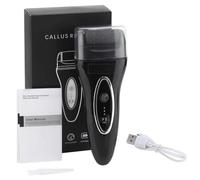 Fangxuee Eléctrica para Pedicura, Recargable, para Pies, para Pieles Duras, Secas y Muertas, Removedor de Cutículas, Herramientas para el Cuidado de la Pedicura, Color Negro