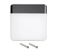 Fangxuee Interruptor de Control Remoto Inalámbrico Tuya Smart ZigBee 3.0 con Pantalla LED y Táctil de Cristal, Color, Enchufe Europeo.