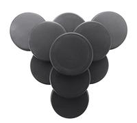 Fangxuee Latas de Aluminio - Paquete de 40 1Oz / 30G Contenedor de Lata de Metal Redondo Tornillo Tapas Superiores Contenedores de Muestra de Cosméticos Velas de Viaje