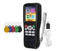 Fangxuee Lector de Tarjetas Inteligentes RFID NFC X100 + 5xUID, Duplicador RFID, Programador de Tarjetas IC, Copiadora de Claves Cifradas