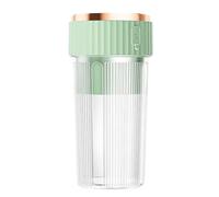 Fangxuee Licuadora Portátil Inalámbrica de Frutas, Exprimidor de Jugos con Carga USB, Color Verde.