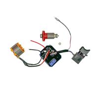 Fangxuee Litio Eléctrico Dril Sin Escobillas Motor Asamblea 21V 12 Dientes Tablero de Control Sin Escobillas Litio Taladro Motor Asamblea