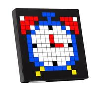 Fangxuee Luz LED de 32 X 32 Píxeles, Control Inteligente por Aplicación, Pantalla Programable, de Fotos con Animación de Texto, Luz de Regalo.