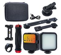 Fangxuee Luz para Fotografía Dental con Teléfono: Iluminación Profesional para Videos y Fotos Móviles - Cámara para Dentistas con Lente Gran Angular