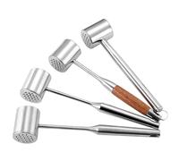 Fangxuee Martillo de Carne para Bistec, Herramienta para Carne Tierna, para Uso Doméstico, para Cocina, Restaurante, Utensilios de Cocina.