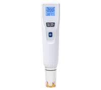 Fangxuee Medidor de Acidez Tipo Bolígrafo de PH de Alta Precisión 0,01, Probador de Calidad del Agua para Piscinas y Acuarios, Herramienta PH872 con Enchufe Europeo.