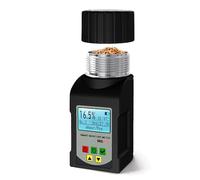 Fangxuee Medidor de Humedad de Grano Portátil 5 en 1, 25 Granos, Probador de Humedad Inteligente para Detector de Humedad de Maní de Trigo, MG-Pro