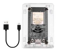 Fangxuee Minero BTC Pro+ Solo Miner 850KH/S Bitcoin BTC Miner ESP32 Chip WiFi de Bajo Consumo con Carcasa de Acrílico para Oficina en Casa