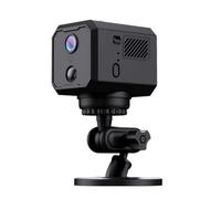 Fangxuee Mini Cámara IP de Seguridad CCTV de 5 MP con Rotación Horizontal, WiFi, Recargable, Visión, Seguimiento de Movimiento, Tuya Smart