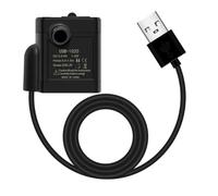 Fangxuee Minibombas de Agua USB para Acuario, Filtro de Acuario DIY, Bomba de Motor Sin Escobillas de Bajo Ruido, Accesorios para Acuario, de Agua Sumergible.