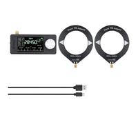 Fangxuee Miniradio Portátil SI4732, 10 KHz-180 MHz, LSB, USB, Am/FM, de Bolsillo, Receptor de Radio Multibanda con Antena.