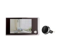 Fangxuee Mirilla Digital de 3,5 Pulgadas con Monitor LCD Gran Angular de 120°, de Seguridad para Puertas de 35 A 100 mm de Grosor B