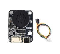 Fangxuee Módulo de Reproducción de Voz MP3, Control de Puerto Serie UART, Transmisión de Voz Inteligente, Compatible con Bloques de Construcción Electrónicos de Música.