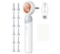 Fangxuee Otoscopio Inalámbrico con Cámara HD de 1080p y 4 Luces LED. Pantalla IPS de 1,38 Pulgadas. Cámara con Cabezal de Inspección.
