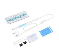Fangxuee Otoscopio Limpiador de Oídos con Lente de 5,5 mm, HD720P, Cámara Endoscópica de Inspección con Micro-USB Tipo C