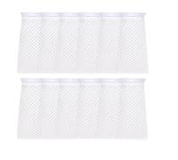 Fangxuee Paquete de 12 Filtros de Media de 4 Pulgadas, 150 Micrones, con Forma de Panal, para Acuarios de Agua Salada.