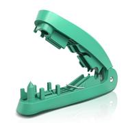 Fangxuee Pelacables RJ45 4 en 1 con Funciones de Corte, Pelado, Desenredado y Enderezamiento para Cables STP/UTP (Verde)