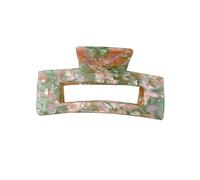 Fangxuee Pinzas para el Cabello con ÁCido AcéTico para Mujer, Pinza para el Cabello, Tocado Elegante A, Textura de MáRmol, Piezas para el Cabello, Estilo e