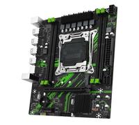 Fangxuee Placa Base X99 PR9 LGA 2011-3 Compatible con 4 Memorias RAM DDR4 Gigabit LAN/NVME M.2 Compatible con CPU E5 26XX V3