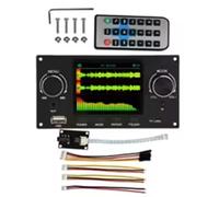 Fangxuee Placa Decodificadora de MP3 Sin Pérdida con Pantalla LCD A Color TFT de 2,8 Pulgadas, Bluetooth 5.3, Audio Estéreo, FLAC, WAV, Ape, USB, TF, MP3, Color Negro.