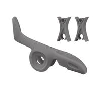 Fangxuee Postura Correctora de Silicona para Violín, Agarre para, Ortesis, Accesorio para Violinista, Herramienta de Entrenamiento con los Dedos, Color Gris