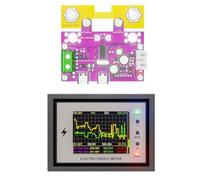 Fangxuee Probador de Capacidad de Batería CC 0-420 V, Pantalla Digital Tuya WiFi, Medidor de Voltaje y Corriente, Medidor de Coulomb, Monitor de Batería de Litio de 100 A.