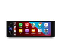 Fangxuee Radio para Coche CarPlay Android Auto, Reproductor MP5 con Bluetooth, MirrorLink, Receptor FM, Reproductor Multimedia de Vídeo para Coche 1DIN