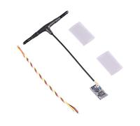 Fangxuee Receptor ELRS de 2,4 G ExpressLRS, Receptor de Alcance, Antena IPEX1 de 50 MW para Drones de Recorrido RC FPV.