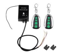 Fangxuee Receptor Universal -RCV1 con Control Remoto para Abre-Puertas de Garaje CC/CA 12 V/24 V 433 MHz