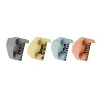 Fangxuee Regla de Costura de 4 Piezas para Puntadas Uniformes, Mini Medidor de Costura, Plantillas de Acolchado de 2 mm, 3 mm y 4 mm.