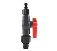Fangxuee Regulador de Aire y Agua para Acuario de 16 mm A 20 mm, Tubo de Flujo, Divisor de Tubería, Filtro de Bomba de Agua Ajustable, Válvula de Control de Volumen.