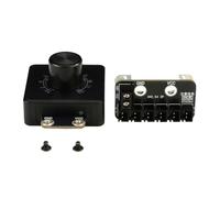 Fangxuee Regulador de Velocidad de CC para Ventilador de 2, 12 V/24 V, Disipación de, Bomba de Refrigeración por Agua para Ordenador, Módulo Reductor B