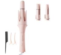 Fangxuee Rizador Automático para Ondas y Peinados Perfectos. Incluye Cabezales de Repuesto y Peine Alisador. Enchufe Europeo.