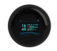 Fangxuee Sensor de Gas Natural Wifi Tuya, Alarma Inteligente, Detector de Fugas de Gas, Seguridad Incendios, Pantalla LCD Digital de Temperatura.