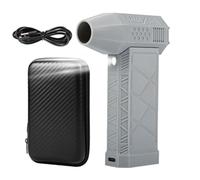 Fangxuee Soplador de Aire Portátil de 130.000 RPM, Miniventilador Turbo A Chorro, Motor Sin Escobillas, Potente Herramienta de Limpieza de Conductos para PC y Dispositivos Electrónicos.