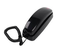 Fangxuee Teléfonos Fijos, Teléfono Fijo con Cable, Teléfono Fijo de Pared para Casa, Teléfono de Hotel con Botones Grandes A