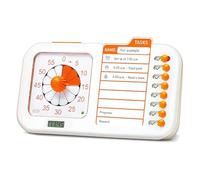 Fangxuee Temporizador Visual para TDAH para Niños y Adultos con Tablero de Planificación, Temporizador de Tareas, Tabla de Tareas y Planificador Visual.