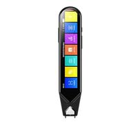 Fangxuee Traductor de Voz Inteligente MD08 con Pantalla de 5 Pulgadas, Bolígrafo Traductor, Escáner y Diccionario para Aprender Varios Idiomas.