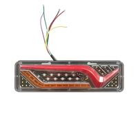 FANGYID Faros Traseros 2 Luces Traseras LED Para Remolque 12V 24V Rectangulares Para Caravana Luz Trasera Luces Para Semirremolque Luz Trasera Para Camión 30cm Piloto Trasero (Color : 24V)