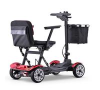 FANGZHL Silla De Movilidad De 4 Ruedas,Scooters para Personas Mayores,Scooters De Movilidad Plegables,Scooter De Viaje Portátil,Ayudas De Movilidad,Carga 130 Kg/287 Lbs 20ah