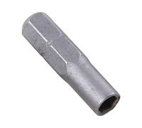 FANJABA Adaptador de puntas de destornillador de precisión, juego de destornilladores de 6,35 mm, adaptador de broca de inserción de 1/4 pulgadas a soporte hexagonal de 4 mm, 3 tipos de adaptador de