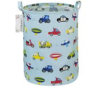 FANKANG Cesto de almacenamiento para la colada de lona plegable con revestimiento de polietileno impermeable grandes cestas de almacenamiento para la habitación de los niños, dormitorio, ropa (coche)