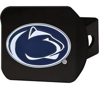FANMATS 22814 Penn State Nittany Lions - Cubierta de Enganche de Metal Negro - Emblema de Color 3D