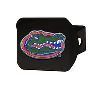 FANMATS 22832 Florida Gators - Cubierta de Enganche de Metal Negro - Emblema de Color 3D
