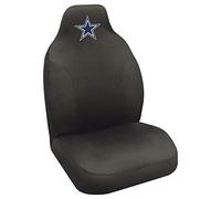 FANMATS NFL Dallas Cowboys Funda de Asiento Bordada, Negro, 20 x 48 Pulgadas