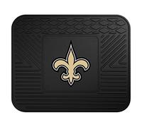 FANMATS NFL New Orleans Saints tapete de Vinilo para Coche, Unisex Adulto, 9993, Negro, 14"X17"