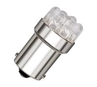 FANMEI THua Store 10pcs 1156 1157 BA15S BAY15D P21W 9 LED Luces de Coche de la luz de la señal de Giro automático. R5w SMD Luces de Freno de la lámpara de automóviles DC 12V 24V